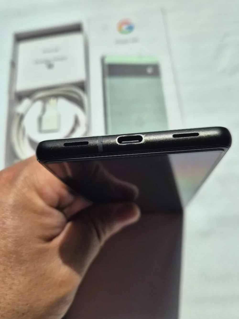 Lightly Used Google Pixel 6a 128GB Sage (Green) Factory Unlocked - Picture 6 of 10